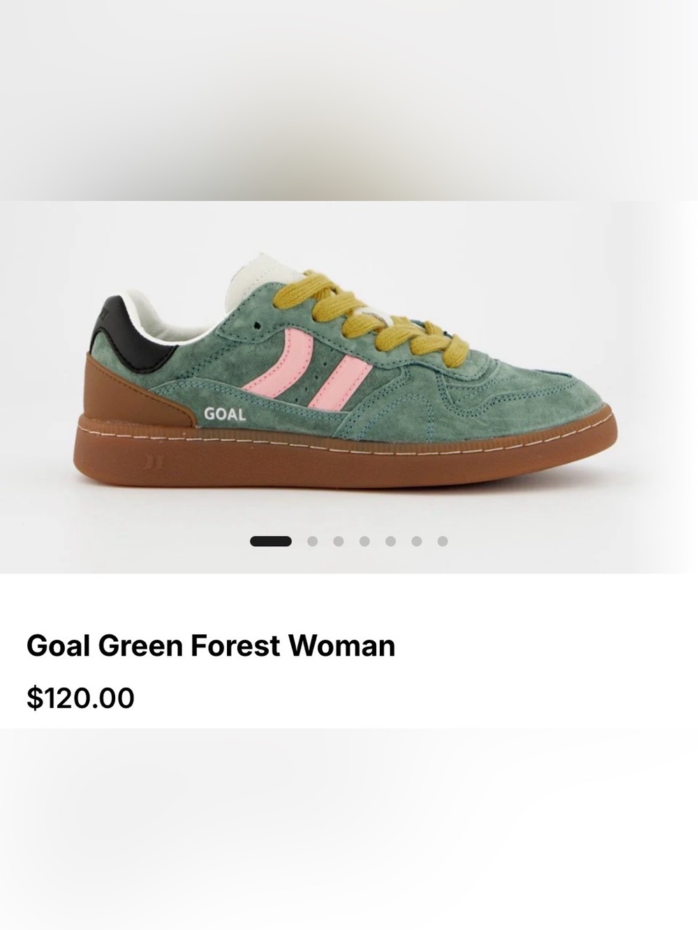 Coolway goal green forest nwot size 8 mixed color laces
